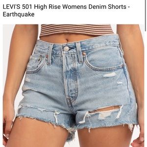 Levi’s 501 High Rise Shorts